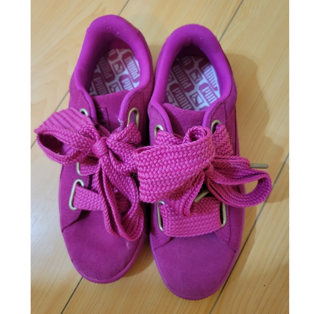 Puma Basket Heart Suede Sneakers